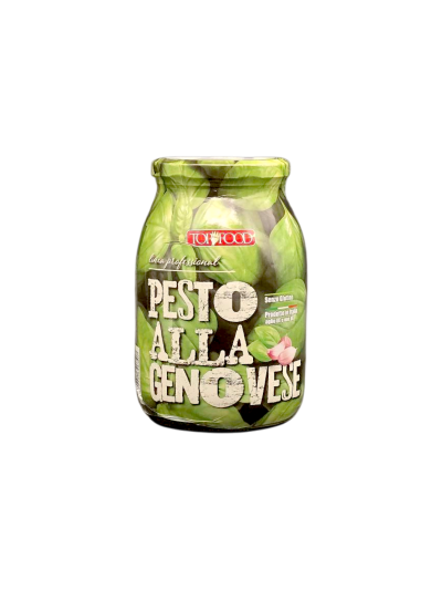 Pesto alla Genovese Vaso vetro Gr. 1040 Top Food